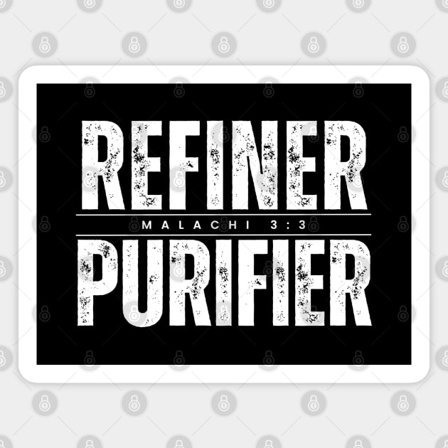 Refiner Purifier Malachi 3:3 Magnet by HisPromises
